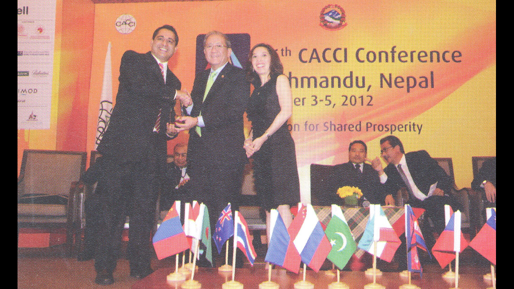 2012 award Young entrepreneur